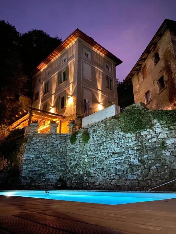 Villa La Casa Sulla Collina Del Castello Breno Esterno foto
