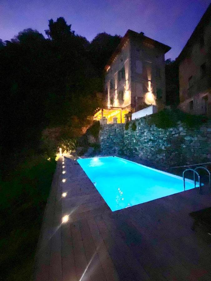 Villa La Casa Sulla Collina Del Castello Breno Esterno foto